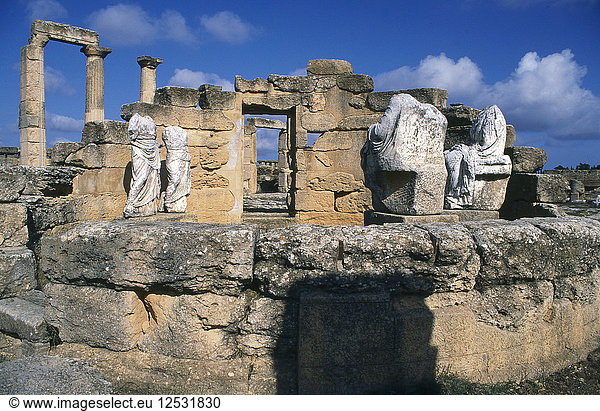 Grabmal des Battus  Agora  Kyrene  Libyen  um 600 v. Chr.
