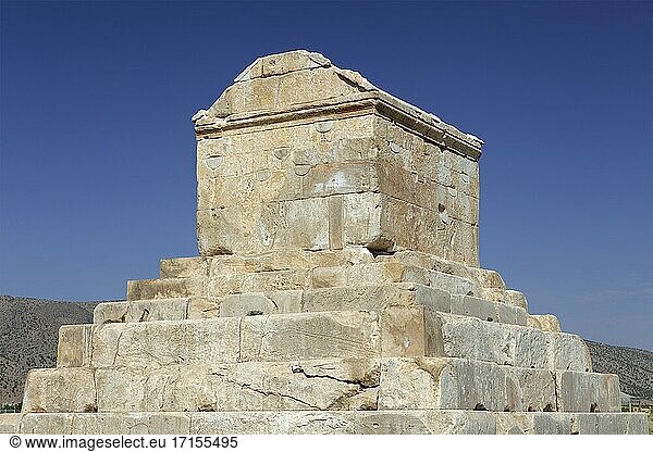Grabmal von Kyros dem Großen  Pasargadae  Iran.