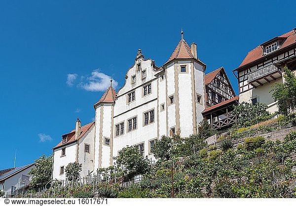 Graf-Eberstein-Castle  Gochsheim  Baden-Württemberg  Deutschland  Europa.