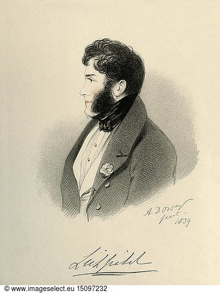 Graf von Lichfield   1839. Schöpfer: Richard James Lane.