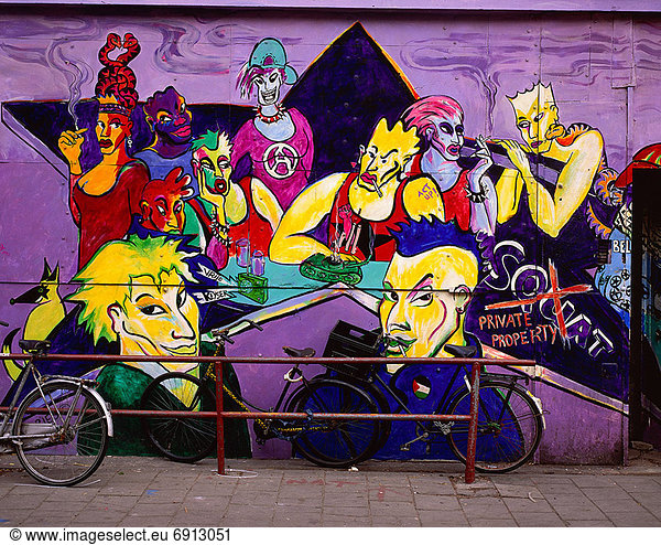 Graffiti Art  Amsterdam  Holland
