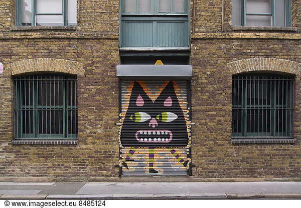 Graffiti in Shoreditch  London  England  Gro_britannien