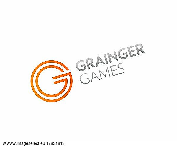 Grainger Games  gedrehtes Logo  Weißer Hintergrund