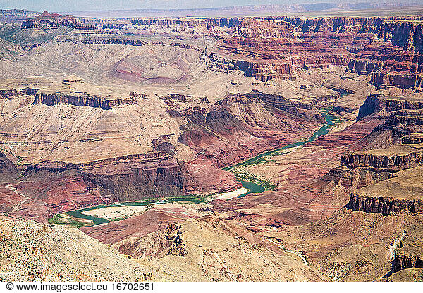 Grand Canyon in der Mittagssonne