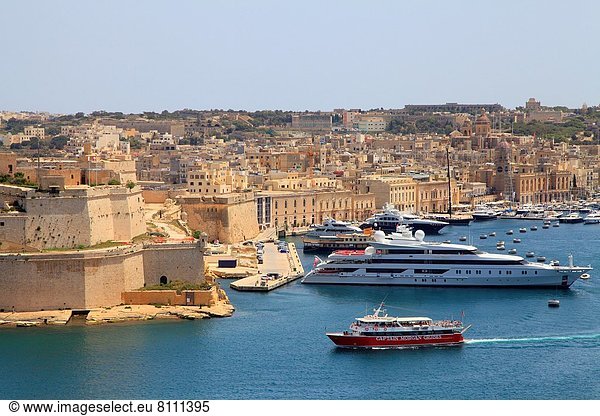 Grand Harbour  Malta  Vittoriosa