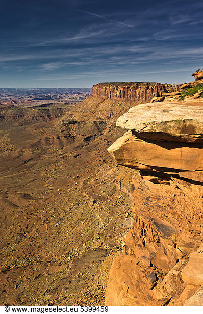 Grand View Point  Island in the Sky  Canyonlands Nationalpark  Utah  USA