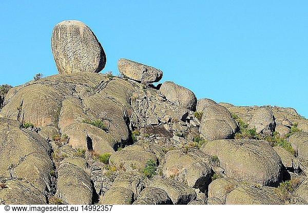 Granitic morphology. Valencia de Alc?ntara. C?ceres province. Extremadura. Spain