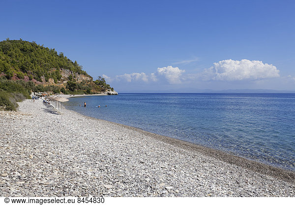 Gravel beach west of Ören  Gulf of Gokova  Mu?la Province  Aegean Region  Turkey Province