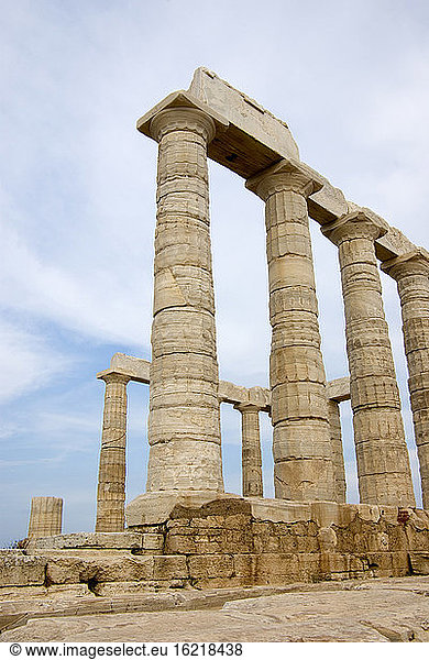 Greece  Cape Sounion  Temple of Poseidon