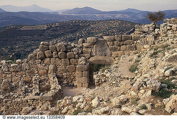 GREECE Mycenae Ruins