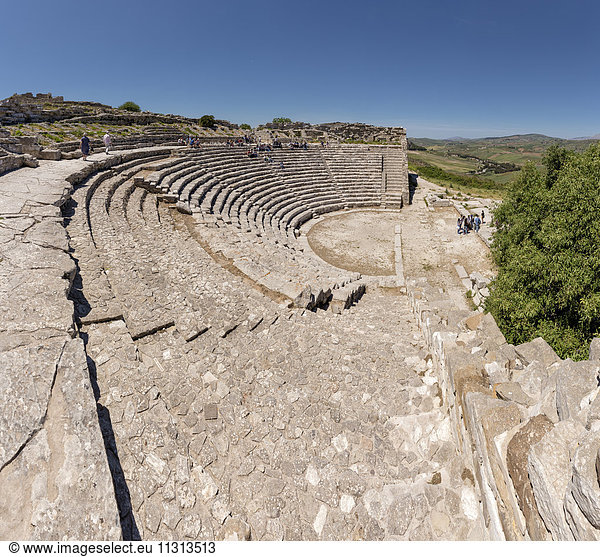 Greek amphitheatre  Teatro Greco di Segeste