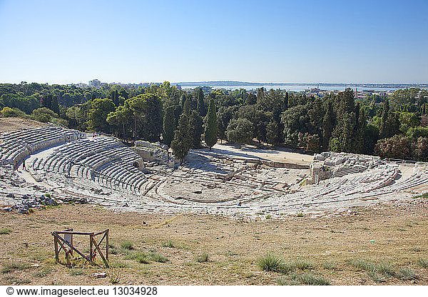 Greek Theatre  Siracusa (Syracuse)  Sicily  Italy