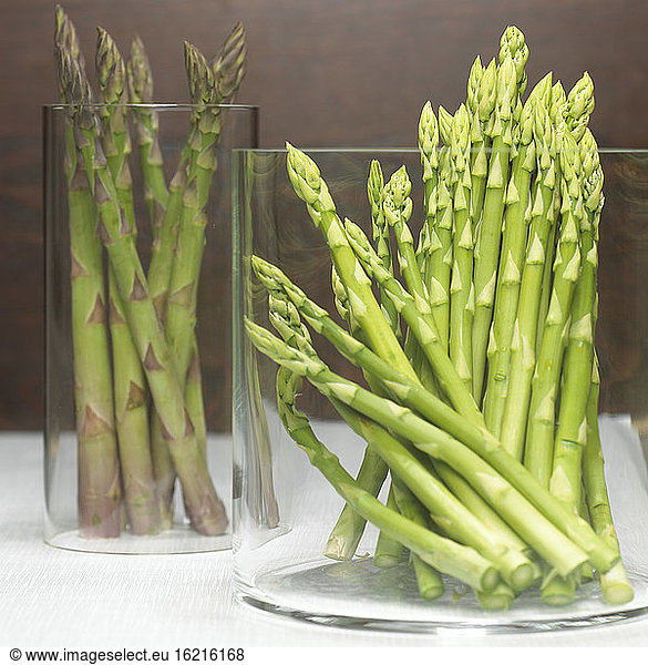 Green asparagus  close-up
