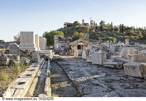 Griechenland,  Attika,  Eleusis,  archäologische Stätte