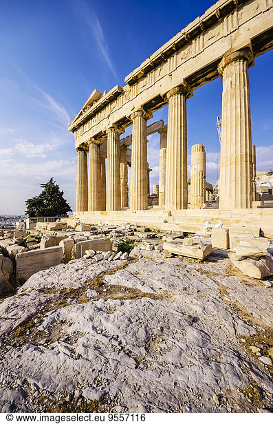 Griechenland  Athen  Akropolis  Parthenon-Tempel