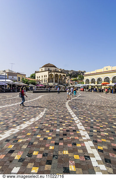 Griechenland  Athen  Monasteraki-Platz