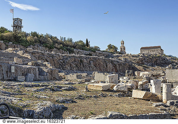 Griechenland  Attika  Eleusis  archäologische Stätte