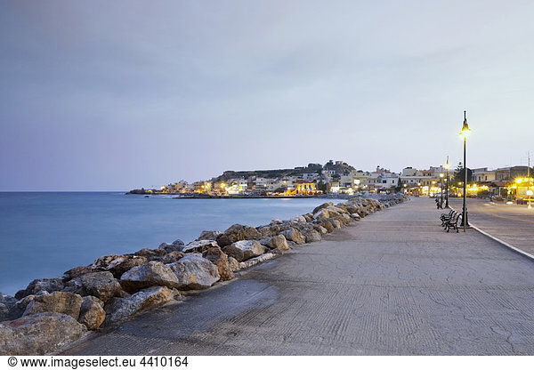 Griechenland  Kreta  Paleochora  Blick auf den Hafen
