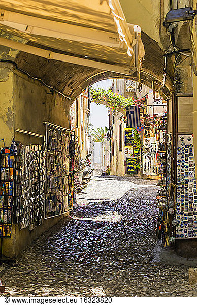 Griechenland  Rhodos  Altstadt  Souvenirladen