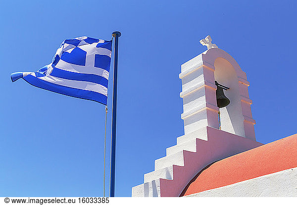 Griechisch-orthodoxe Kapelle  Stadt Mykonos  Mykonos  Kykladen  griechische Inseln  Griechenland  Europa