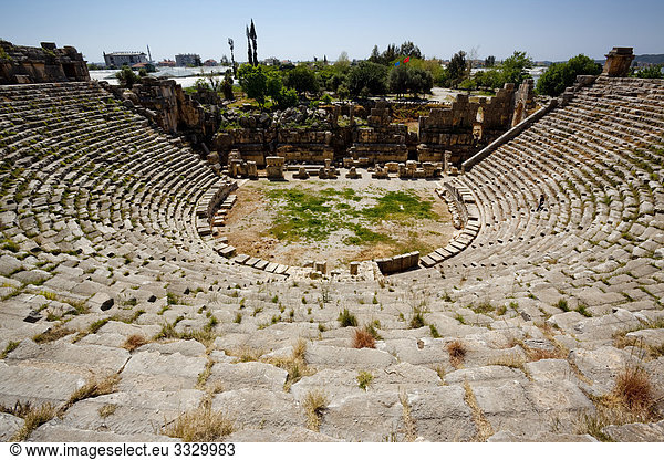 Griechisch-römische Theater  Myra  Lycian Küste  Türkei