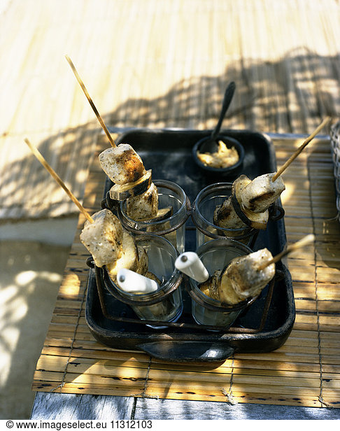 Grilled marshmallows