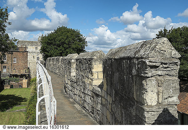 Großbritannien  England  York  Stadtmauer