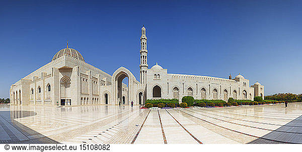 Große Sultan-Qaboos-Moschee  Muscat  Oman