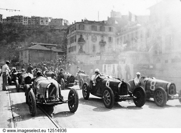 Großer Preis von Monaco  1929. Künstler: Unbekannt