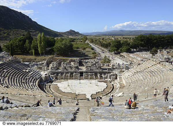 Großes Theater  antike Stadt Ephesus  UNESCO-Weltkulturerbe