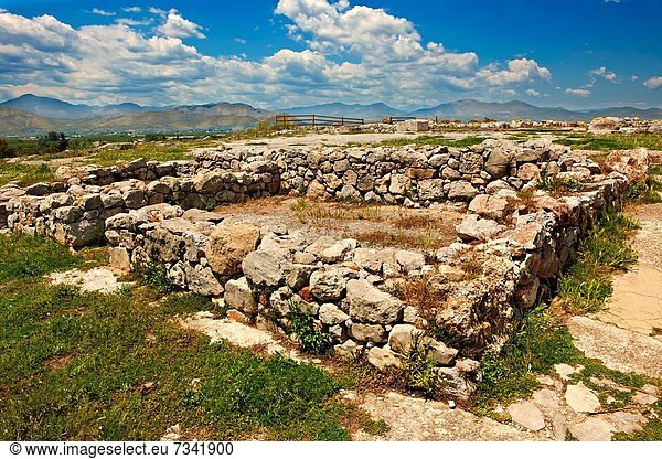 Großstadt  Ausgrabungsstätte  UNESCO-Welterbe  Griechenland
