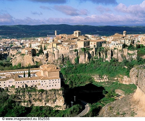 Großstadt Cuenca Spanien