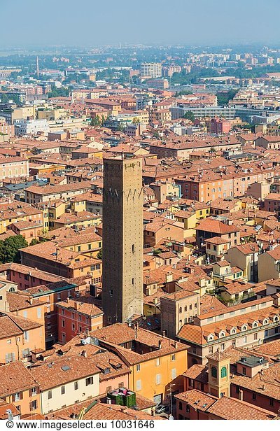 Großstadt Geschichte Ansicht Emilia-Romangna Bologna Italien