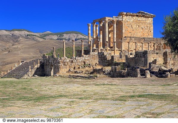 Großstadt Ruine Algerien antik
