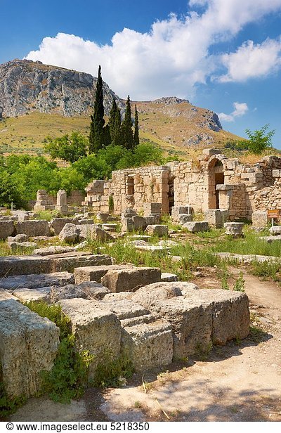 Großstadt  Ruine  antik  Griechenland  Peloponnes