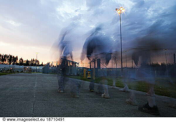 Grounds at Stafford Creek Corrections Center.