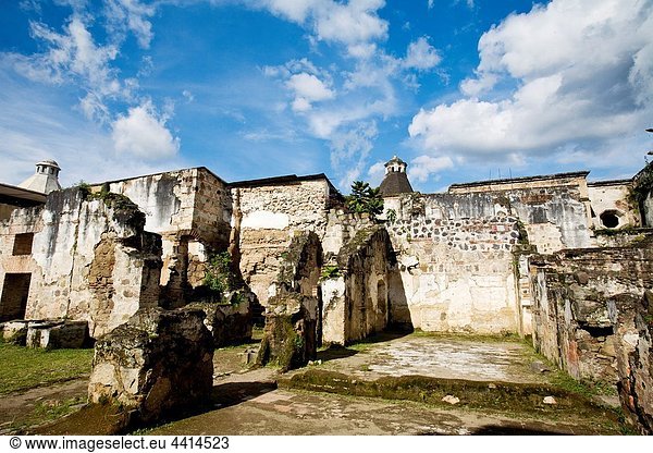 Guatemala  Antigua  Cathedral ruins