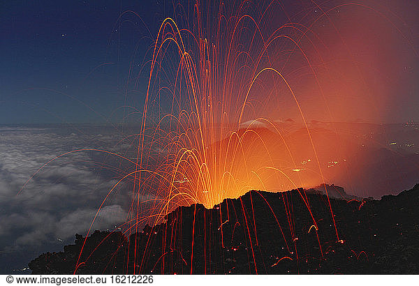 Guatemala  Fuego volcano
