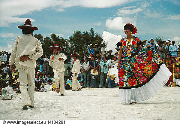 Guelaguetza Fiesta  Oaxaca  Mexico