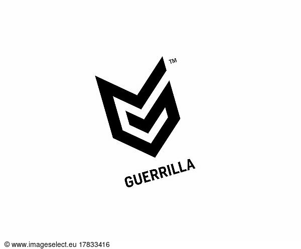 Guerrilla Games  gedrehtes Logo  Weißer Hintergrund