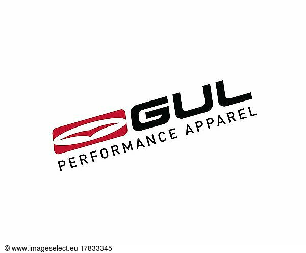 Gul waterSportunternehmen  gedrehtes Logo  Weißer Hintergrund