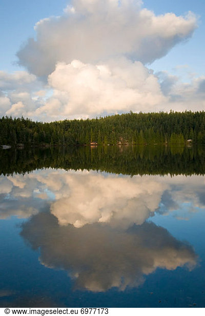 Gunflint Lake  Cortes Island  British Columbia  Canada