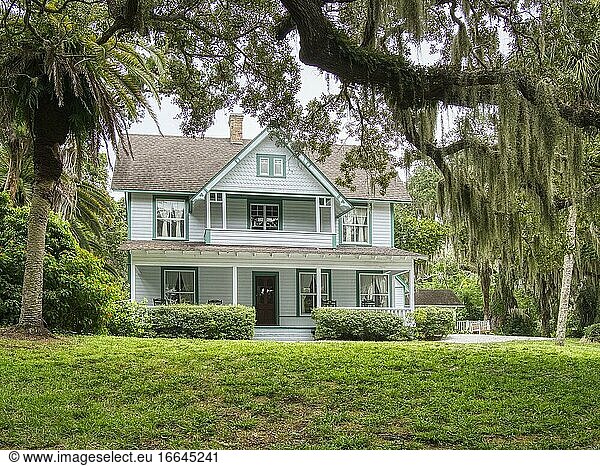 Guptill House at Historic Spanish Point in Osprey Florida in den Vereinigten Staaten.