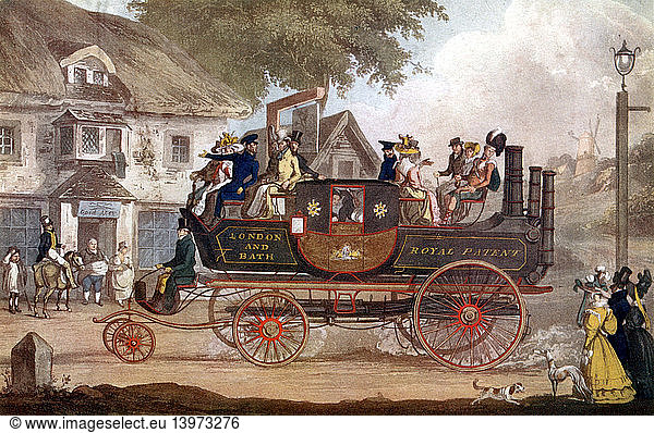 Gurney Steam Carriage  1826