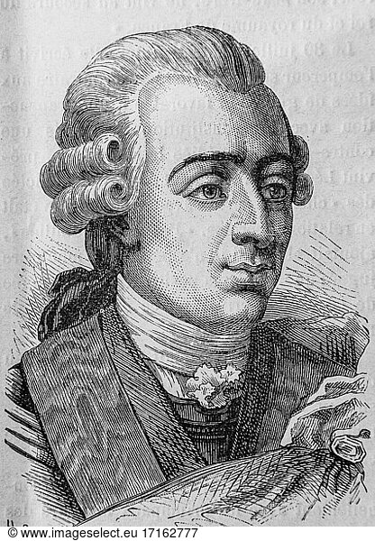 Gustav III  1672-1792  geschichte frankreichs von henri martin  herausgeber furne 1850.
