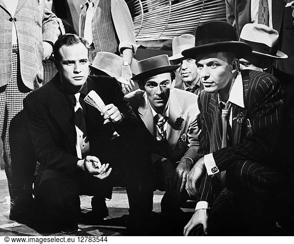 GUYS AND DOLLS GUYS AND DOLLS, 1955. Marlon Brando, as Sky Masterson ...