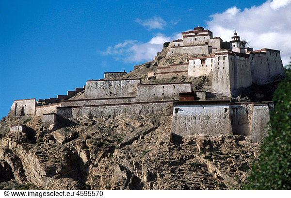 Gyantse Fortress. Tibet.