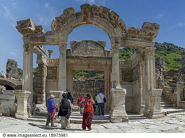Hadrianstempel  Ephesos  Selçuk  Provinz ?zmir  Ägäisregion  Türkei  Asien
