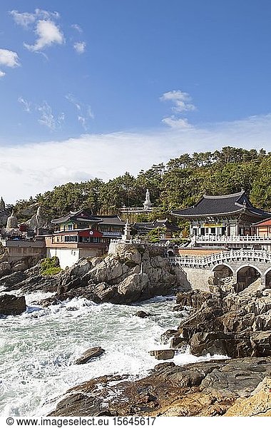 Haedong Yonggungsa-Tempel bei Busan Gyeongsangnam-do Südkorea Asien