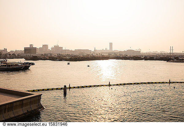 Hafen am Persischen Golf in Doha